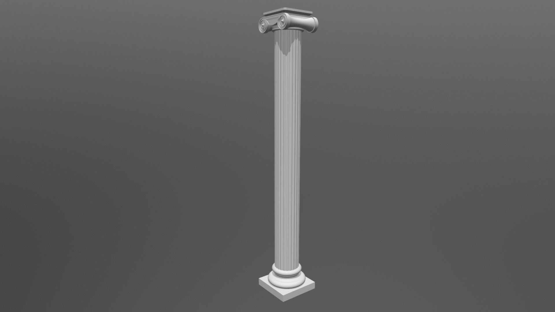 Ionic Column SketchUp - Download Free 3D model by Laetitia Irata