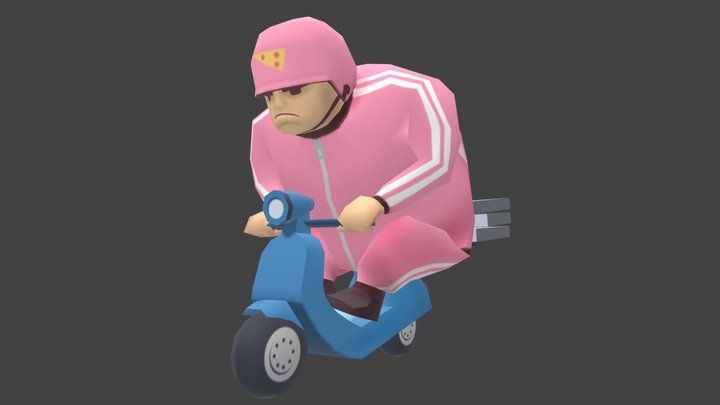 Pizza Man2 WIP 3D Model