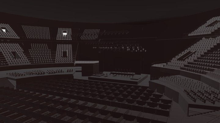 Movistar Arena 3D Model