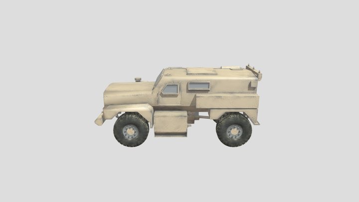 Military vehicles 3D Model
