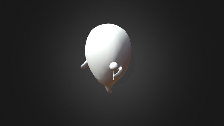小幽靈 3D Model