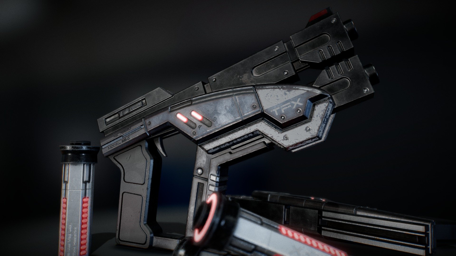 M 3 Predator Heavy Pistol Mass Effect 3d Model By Lt 47 Igi44 7141ff1 Sketchfab 7901