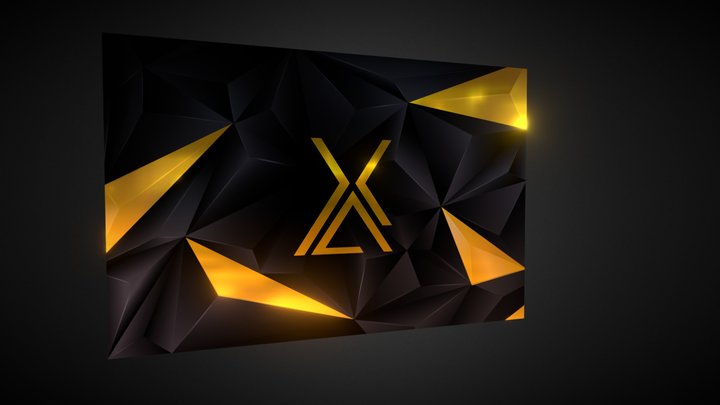 Xclusive Arts - Business Card - by Markus Wehner 3D Model
