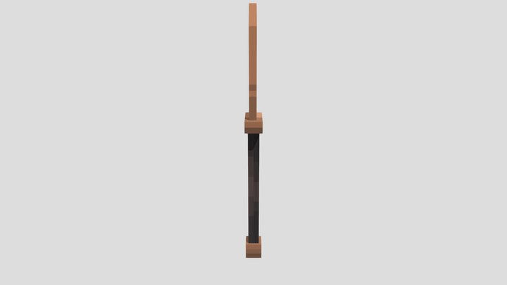 Long handle knife 3D Model