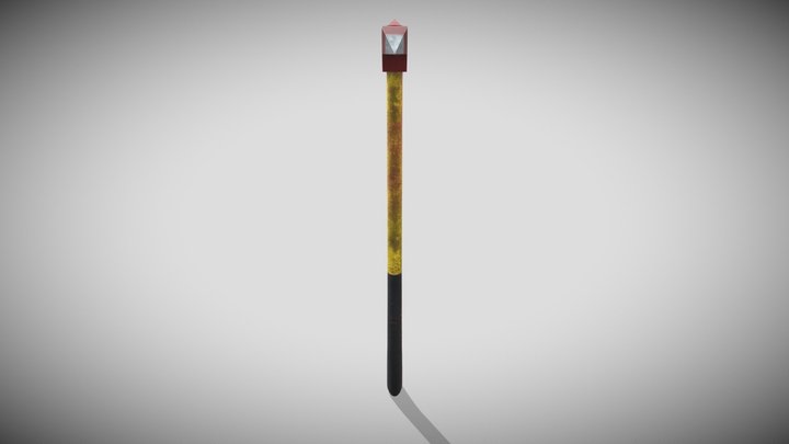 Bloody Fireaxe 3D Model