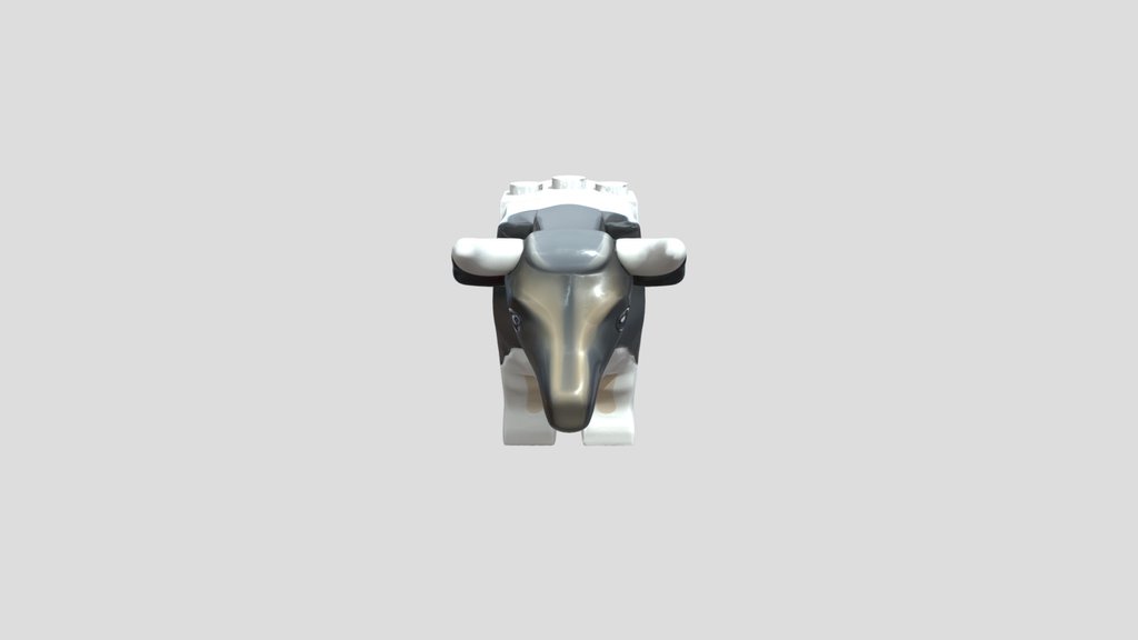 Lego cow figure