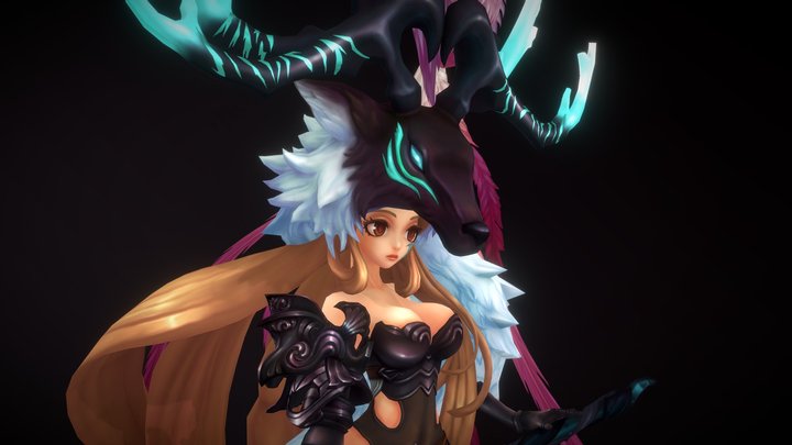 Manalandy (Dragon Blaze fan art) 3D Model