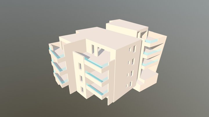 Apartmani Madre v047 3D Model