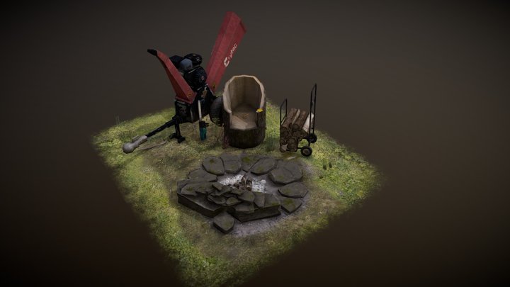5 Props Assignment "Organised Carpenter" 3D Model