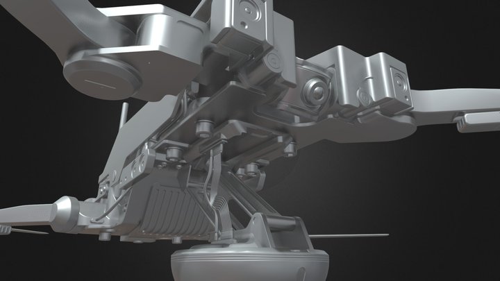 Military drone 3D Model