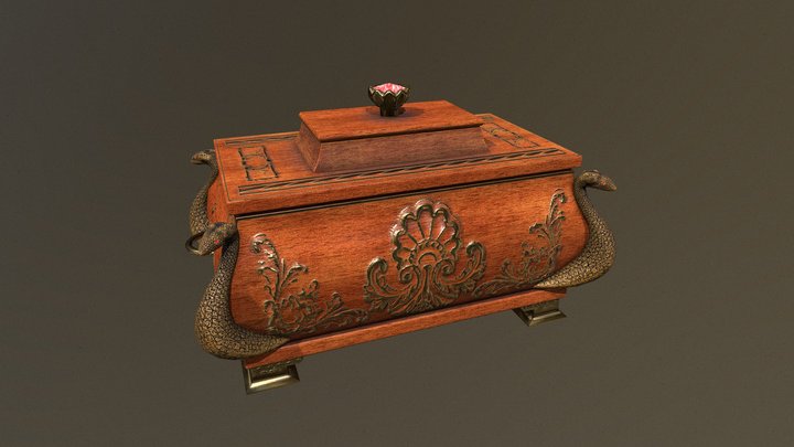 Treasure Box 3D Model