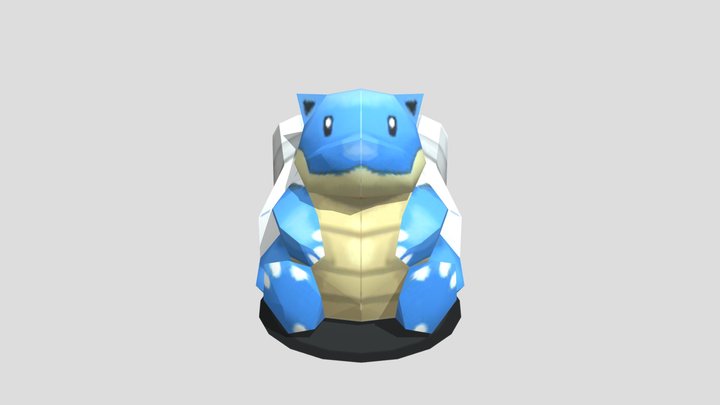[Pokemon: Omega Ruby/Alpha Sapphire] Blastoise – Modèle 3D gratuit STL