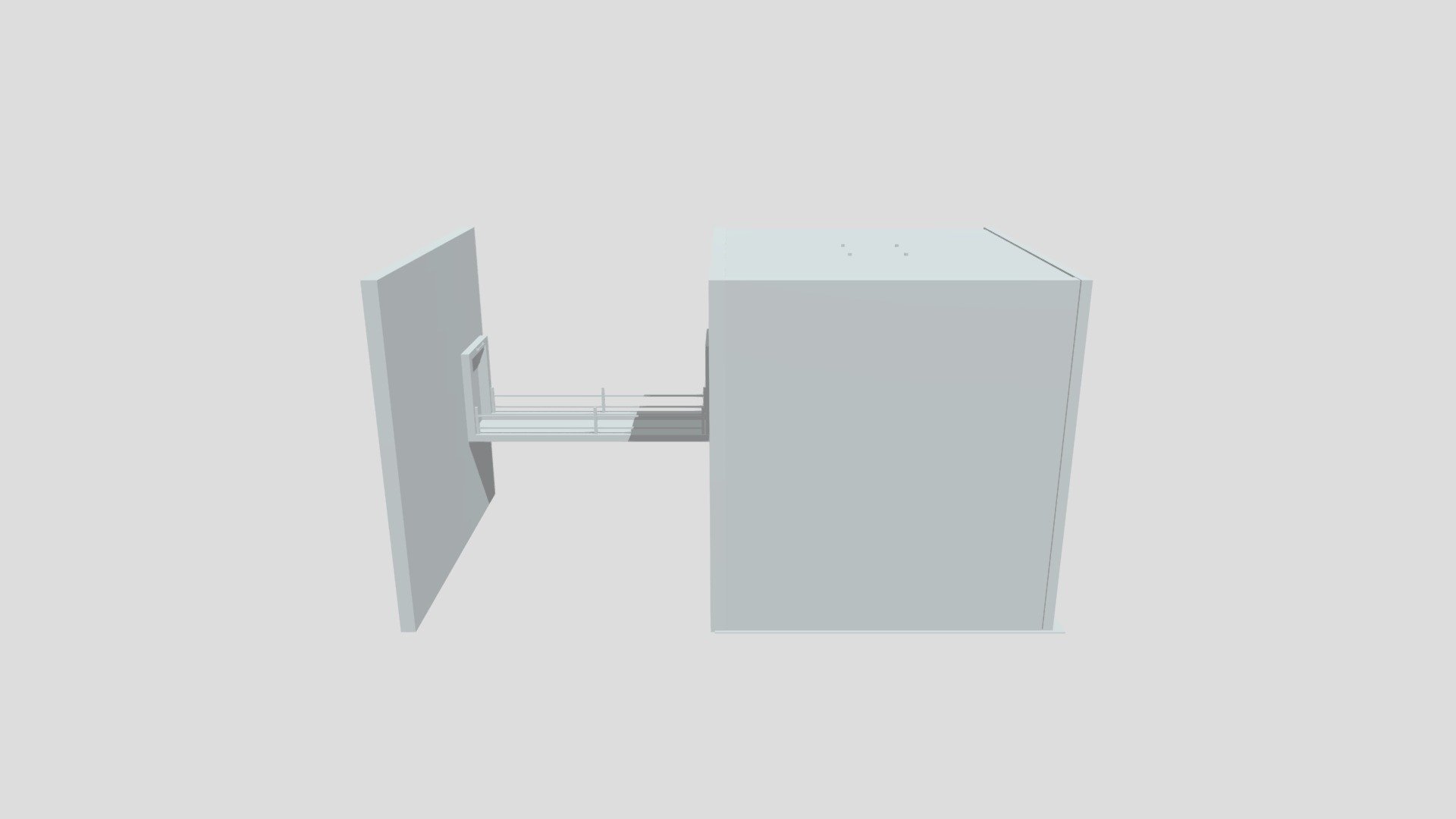 Factory Stairs (without Front Wall)