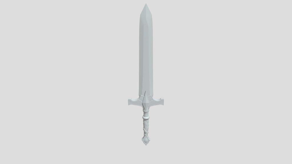 Magical enchanted fantasy sword
