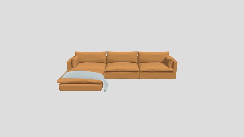 Unwind 4 Piece Reversible Sofa