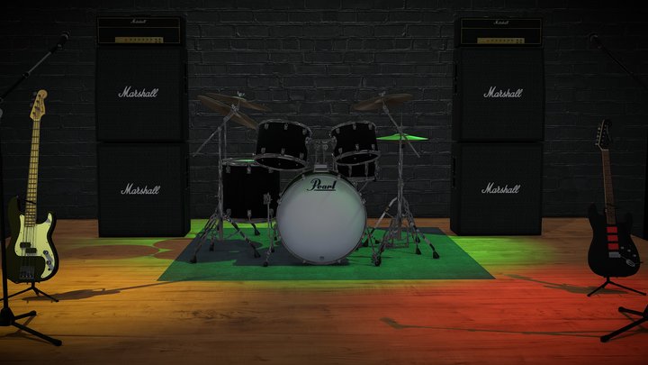 Jam Session 3D Model