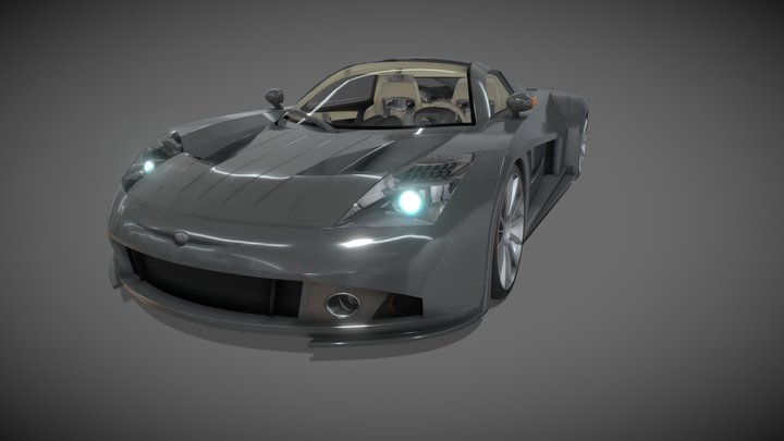 Chrysler ME Four-Twelve Concept 3D Model
