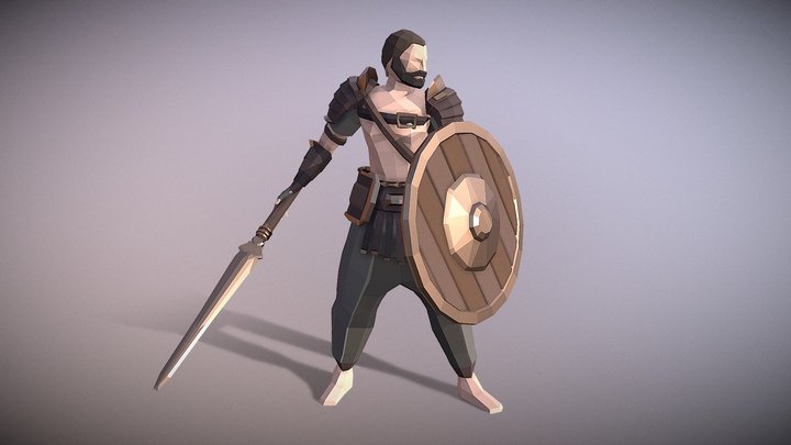 Wild Gladiator 3D Model