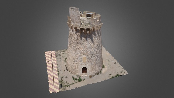 Torre del Marenyet. Cullera (Valencia) 3D Model