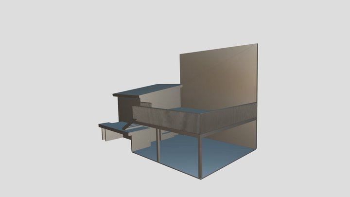 STL PART New Deck Area 3D Model