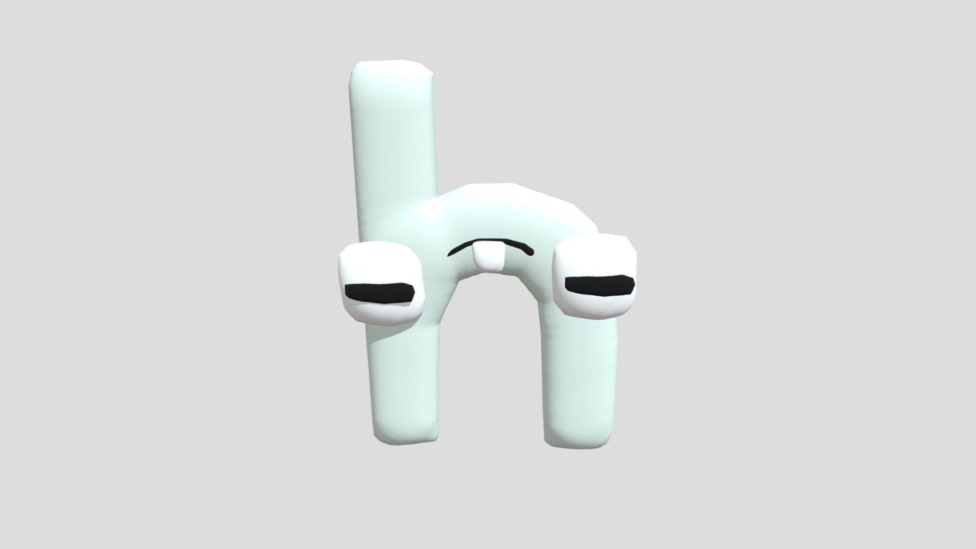 H Human Edition (Alphabet Lore) - Download Free 3D model by aniandronic  (@aniandronic) [dd4db6a]