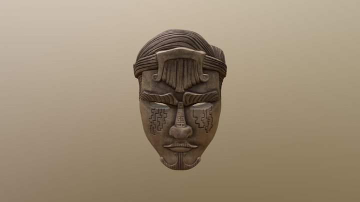 Autoportrait as a mask 3D Model