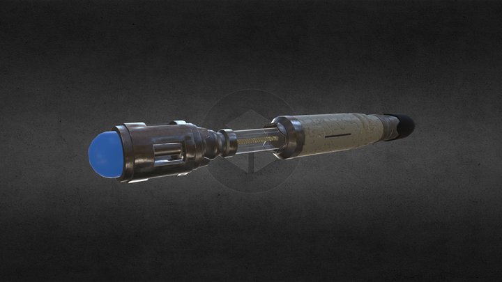 10th Doctor's Sonic Screwdriver! 3D Model