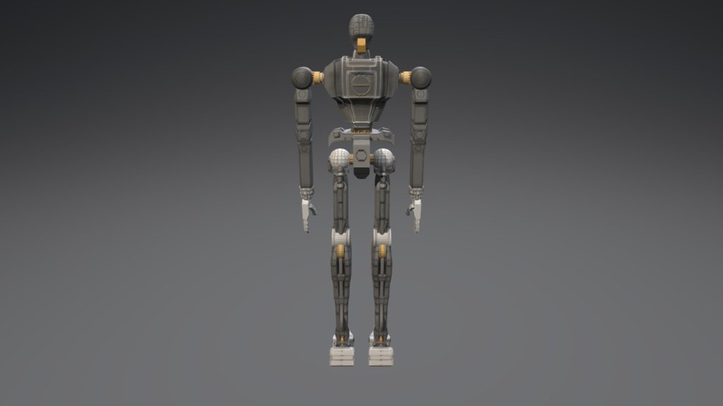 Humanoid Mecha - 3D model by bdang [7156029] - Sketchfab