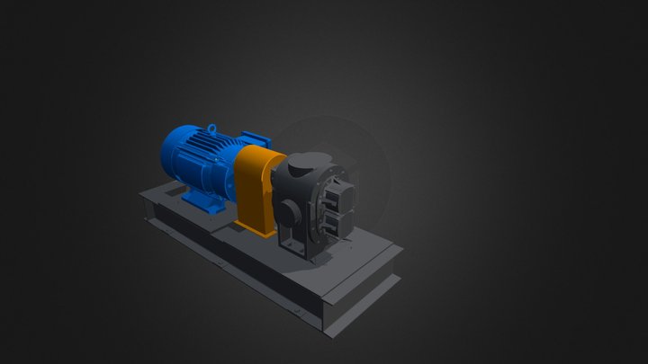 Bomba Engranajes 3D Model