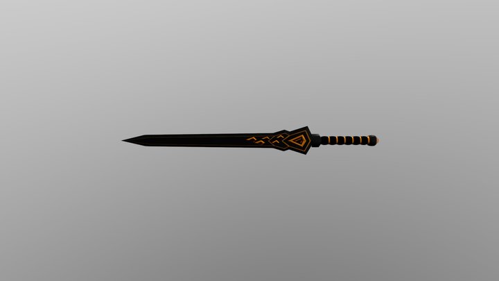 dark sword - Download Free 3D model by s.navajon (@s.navajon) [09884c2]