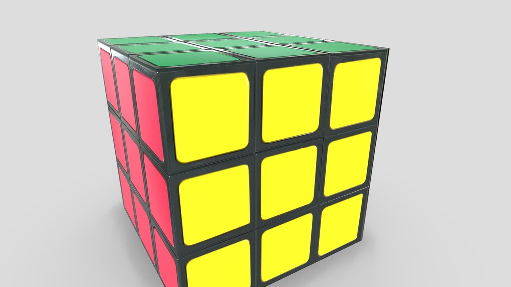 Rubik's Cube – 12 tris