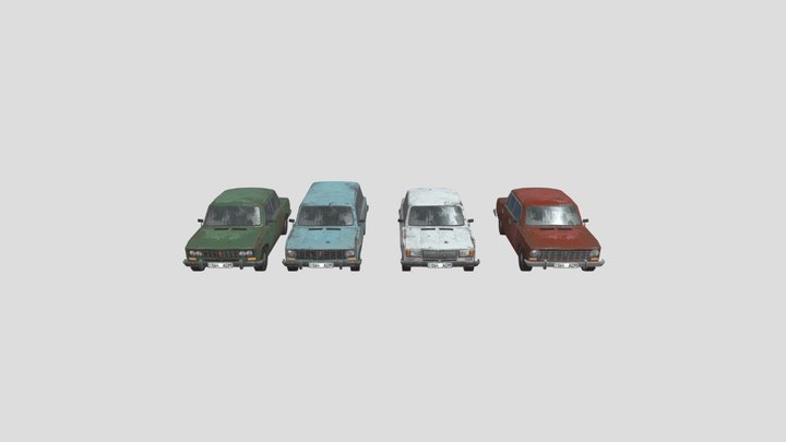Машины из пять ночей с тимохой 3D Model