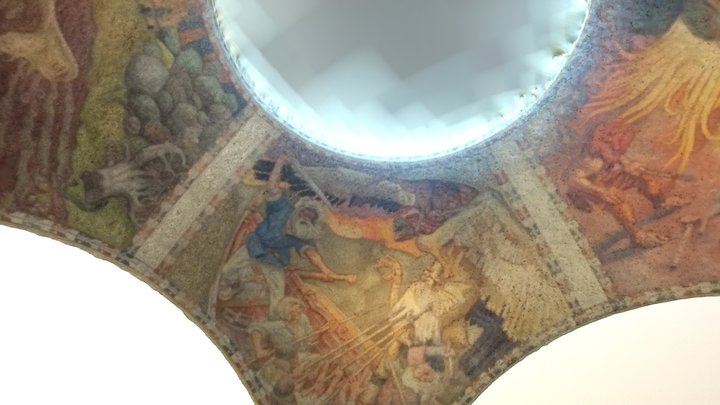 Kalevala frescoes (National Museum of Finland) 3D Model