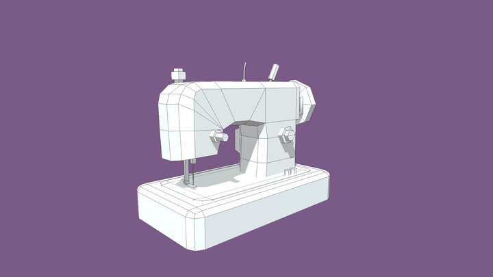 Sewing Machine (ps2) 3D Model