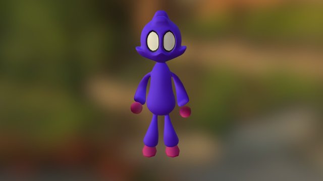 Sidekick standing 3D Model