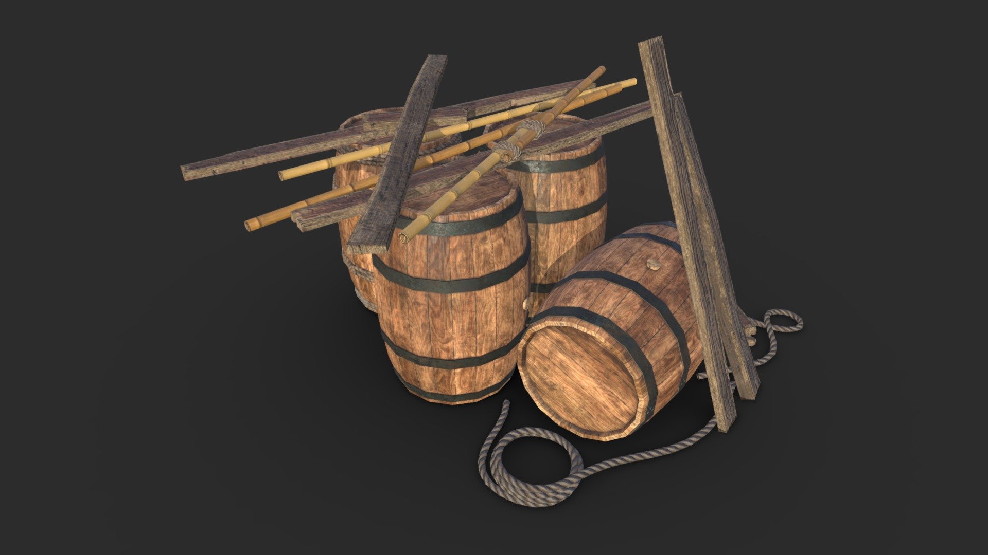 Wooden Asset 01
