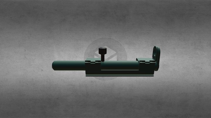 Засов ЗЩ-054 3D Model