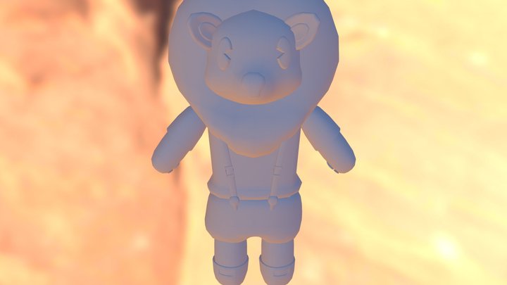Lion 3D Model
