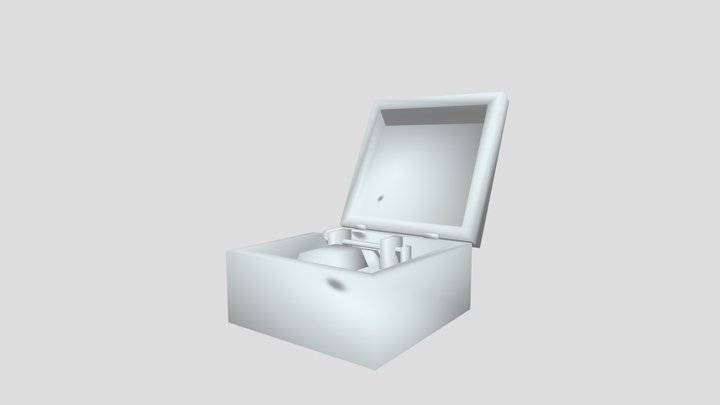 Winding Music Box 3D Model