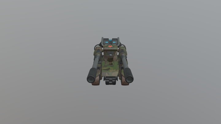 Apocalypse Tank V-2019 3D Model