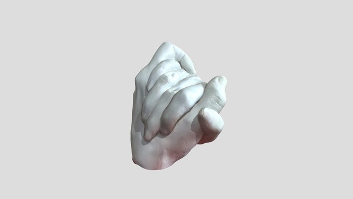 Hände Skulptur 3D Model