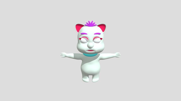 cat 3D Model