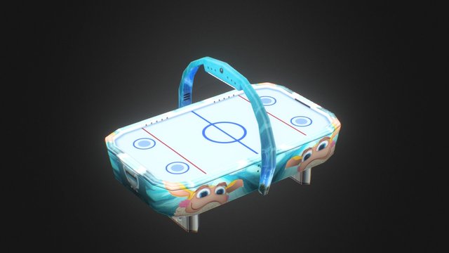 Airhockey с 3D Model