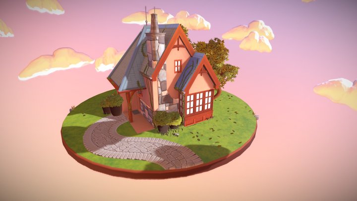 Cozy little house 3D Model