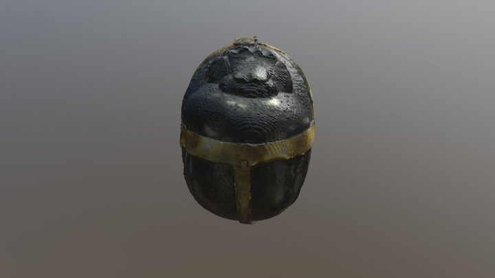 Heart Scarab 3D Model
