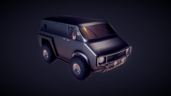 Van | Carnage Racing 3D Model