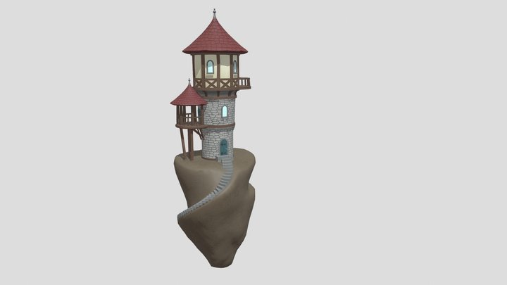 Tower WIP 3D Model