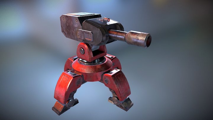 Overwatch Props 3D Model