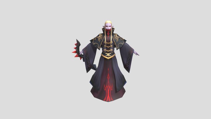 Monster_ Dark Elf_ Mage Elite King's raid