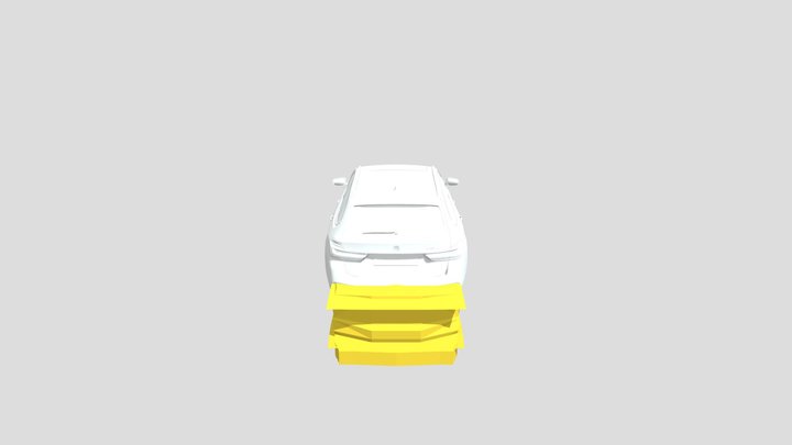 2023 BMW 530e M Sport G31 LCI Touring Body 3D Model